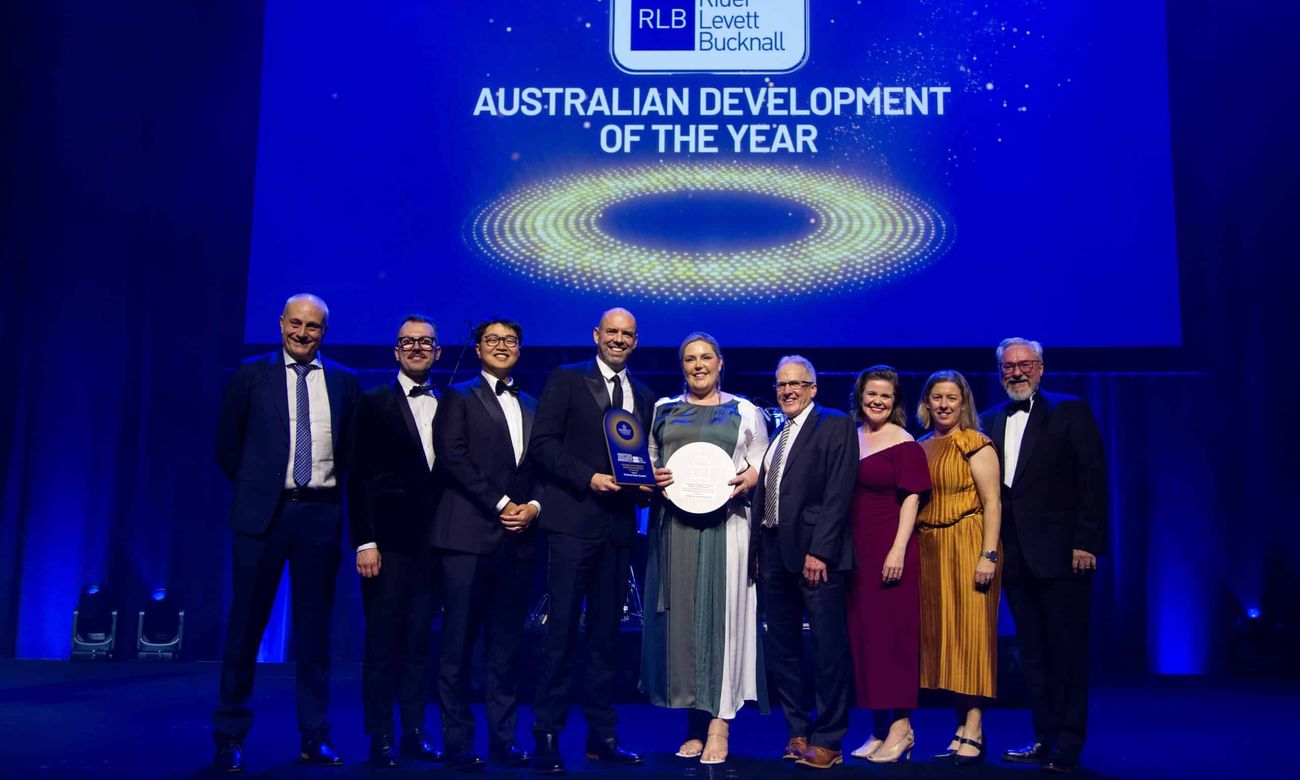 Triple win at Property Council of Australia Awards